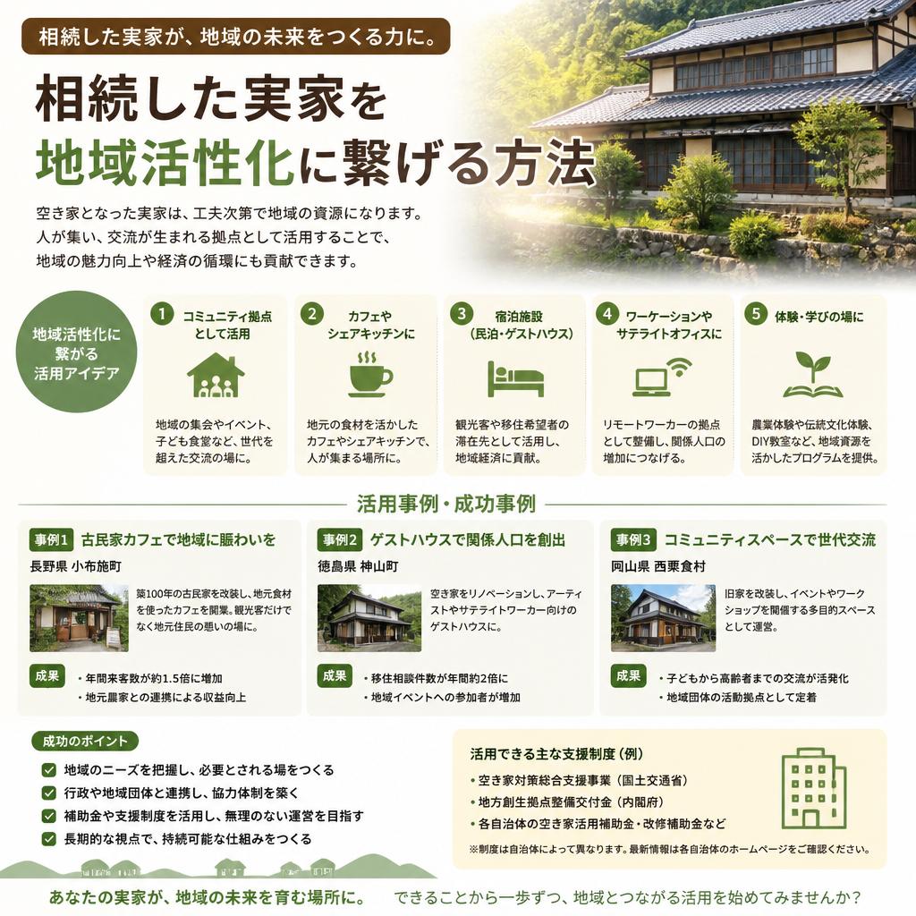 空き家を利活用する方法