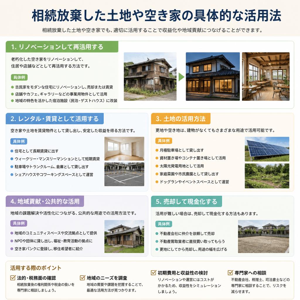 空き家の新しい活用方法