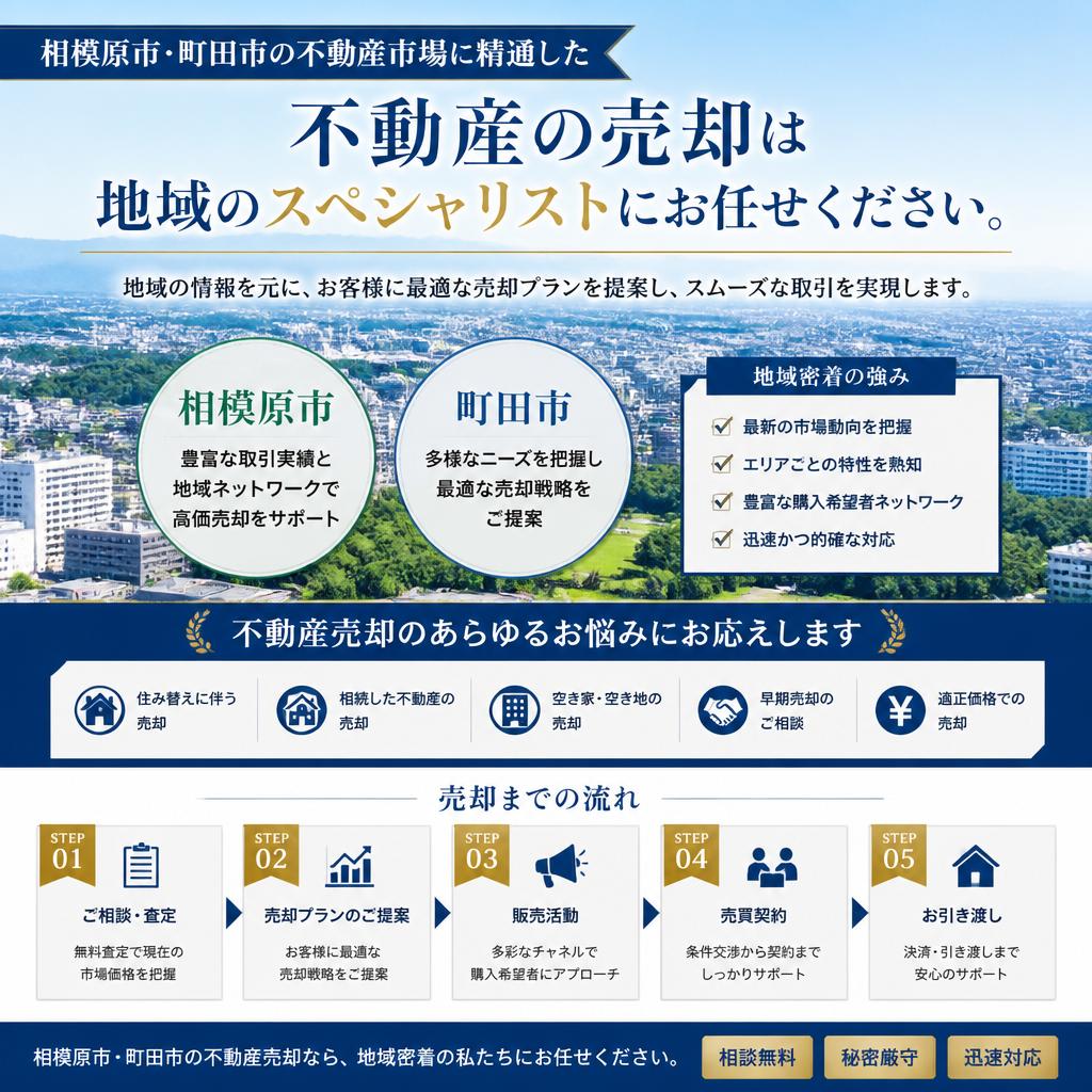 地域密着型のサポートが強み！