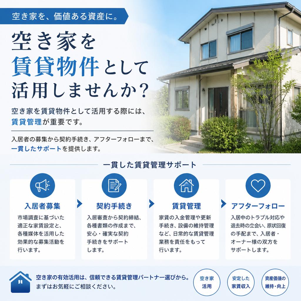 賃貸管理のプロフェッショナル