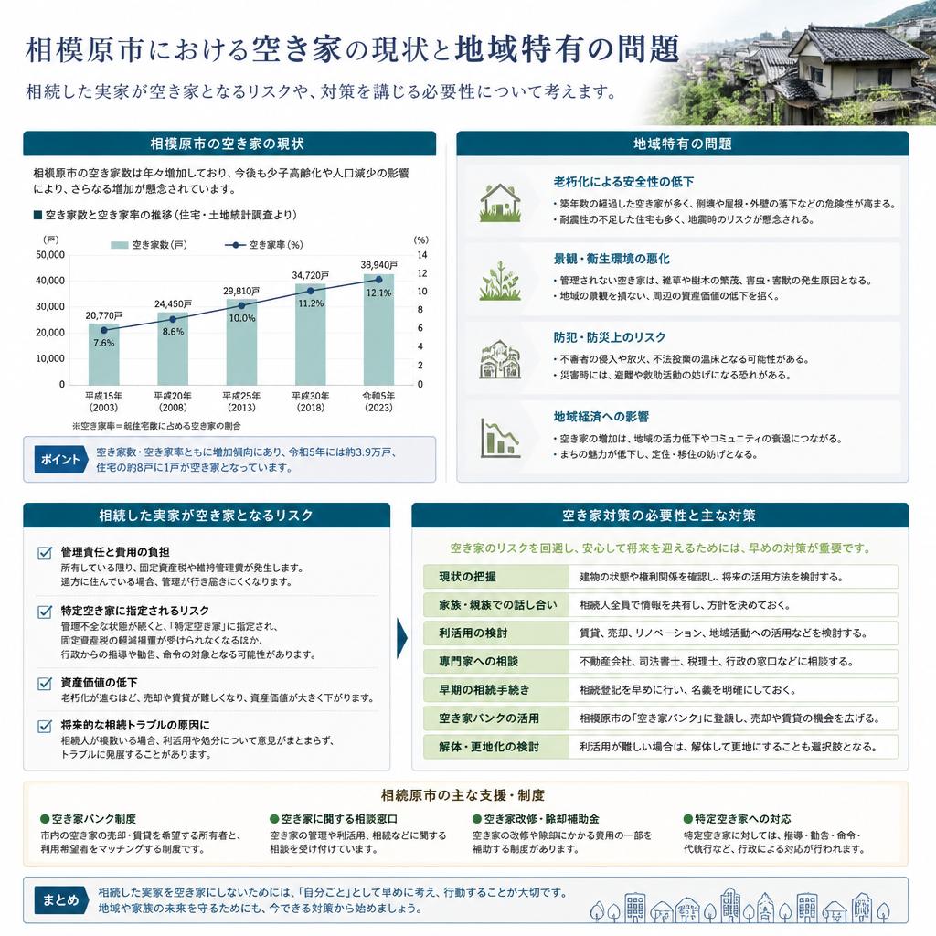 2. 相模原市特有の空き家問題