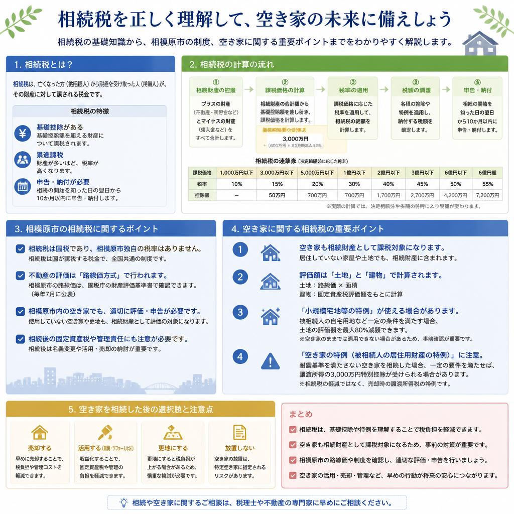 相続税の基礎知識〜相模原市における税制〜