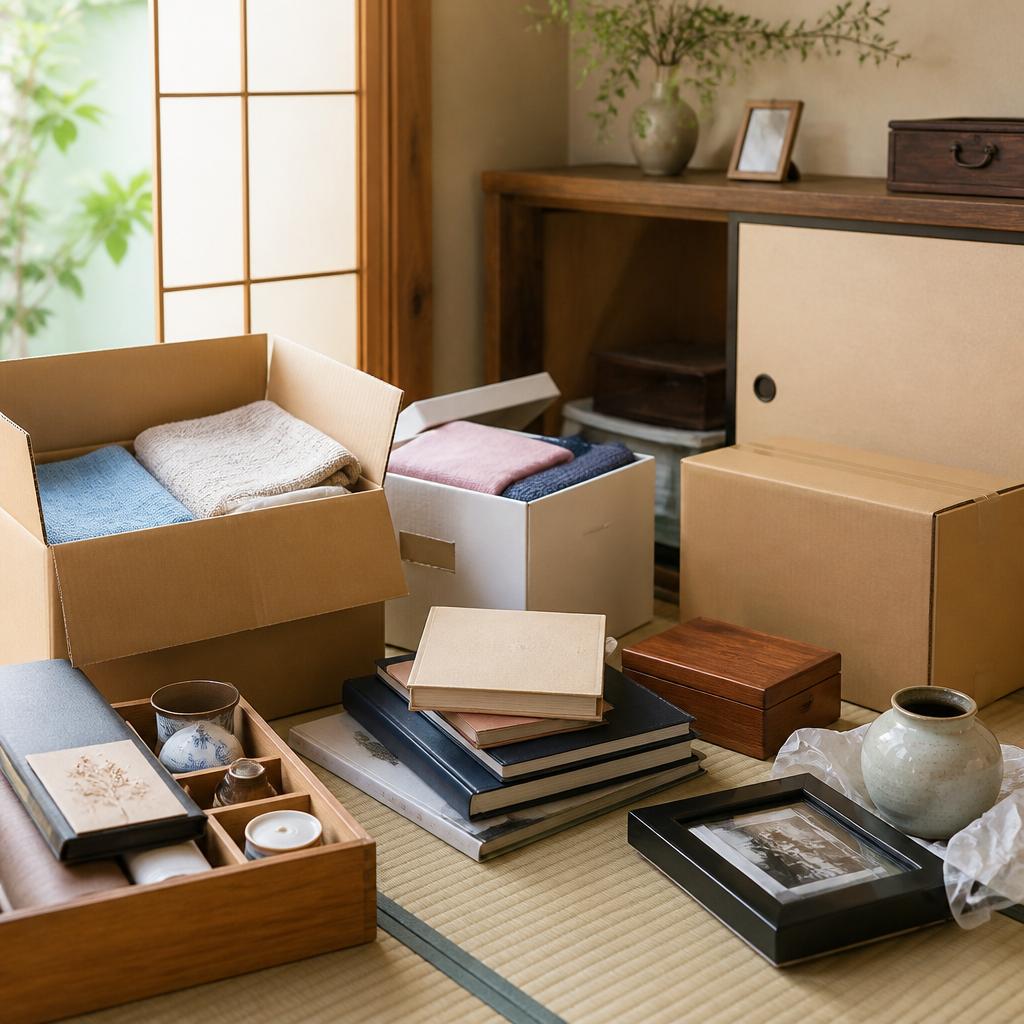 遺品整理の進め方